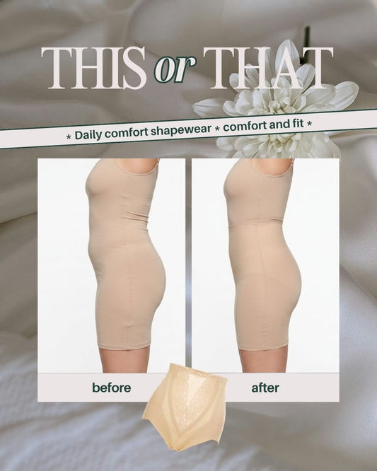 High-waist panty - Best choice for everyday tummy shape