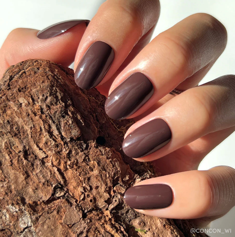 Bark Brown - GLAMNETIC Press-on Nails
