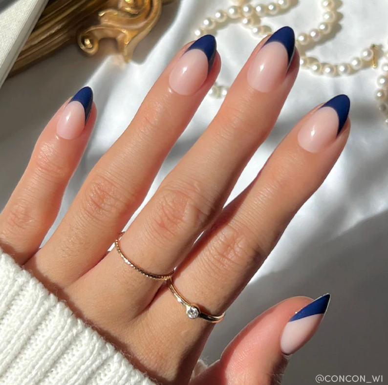 French Riviera Press On Nails - Short Almond