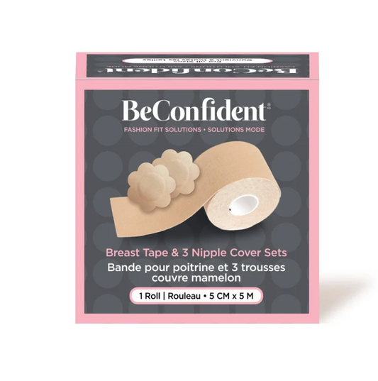 Breast Lift Tape + 3 Nipple Cover Sets – Instant Lift Bundle
