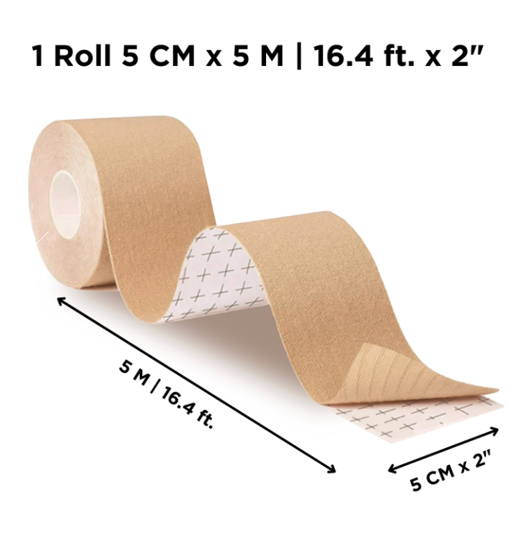 Breast Lift Tape + 3 Nipple Cover Sets – Instant Lift Bundle