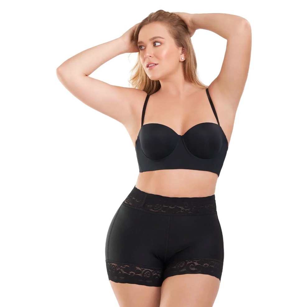 Seamless Butt-Lifter Shaping Shorts 1101  – Invisible Tummy Control