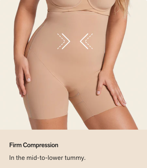Strapless Step-In Body Shaper with Shorts Leonisa 018526 – Tummy Control & Butt Lift