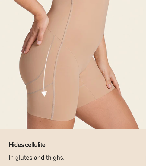 Strapless Step-In Body Shaper with Shorts Leonisa 018526 – Tummy Control & Butt Lift