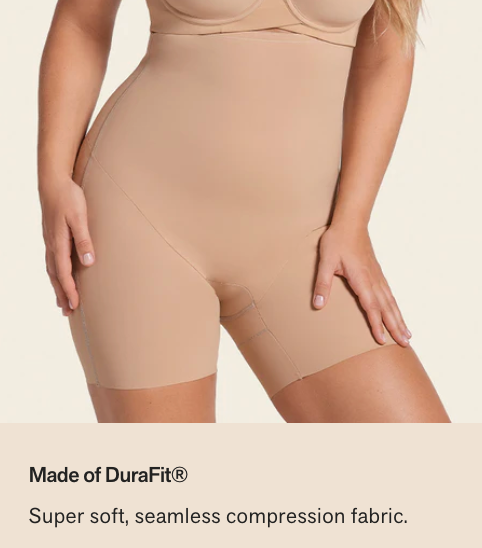 Strapless Step-In Body Shaper with Shorts Leonisa 018526 – Tummy Control & Butt Lift