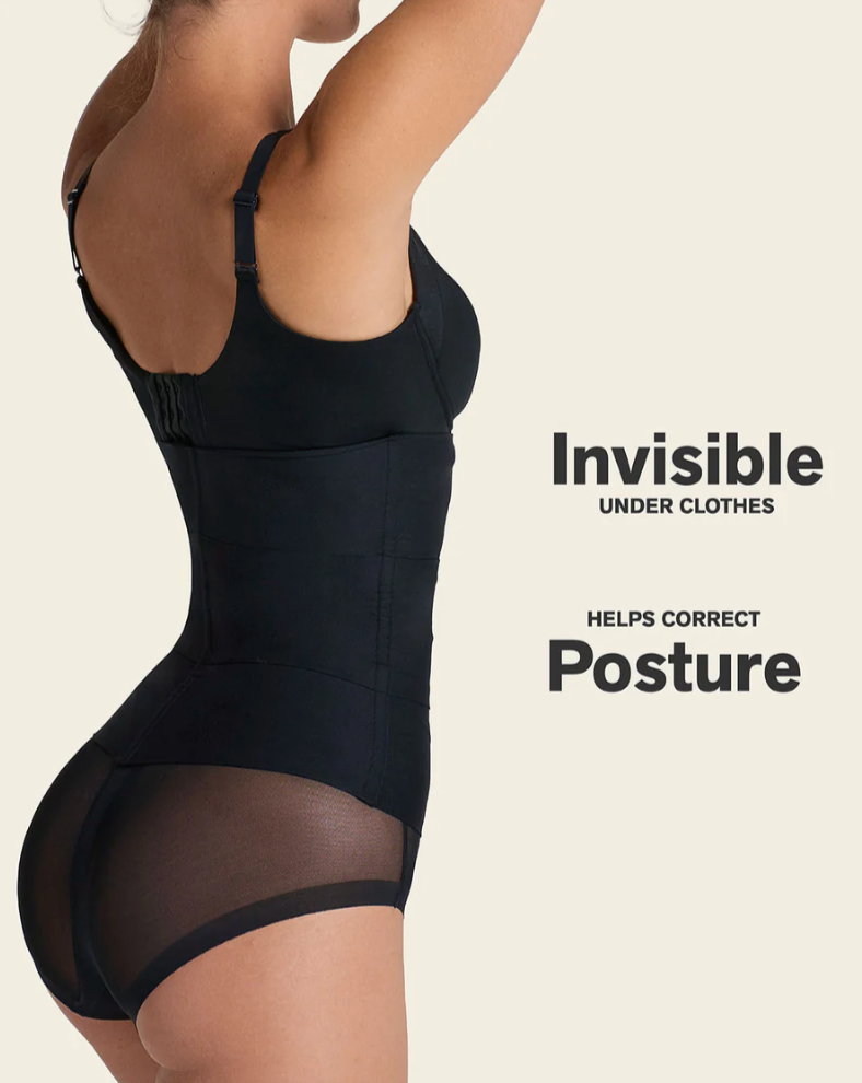 3-Band Custom Waist Cincher with Back Support - Leonisa E15792