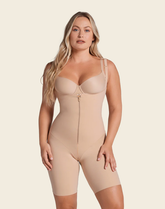 Mid-Thigh Sculpting Butt-Lifting Body Shaper Leonisa 018528