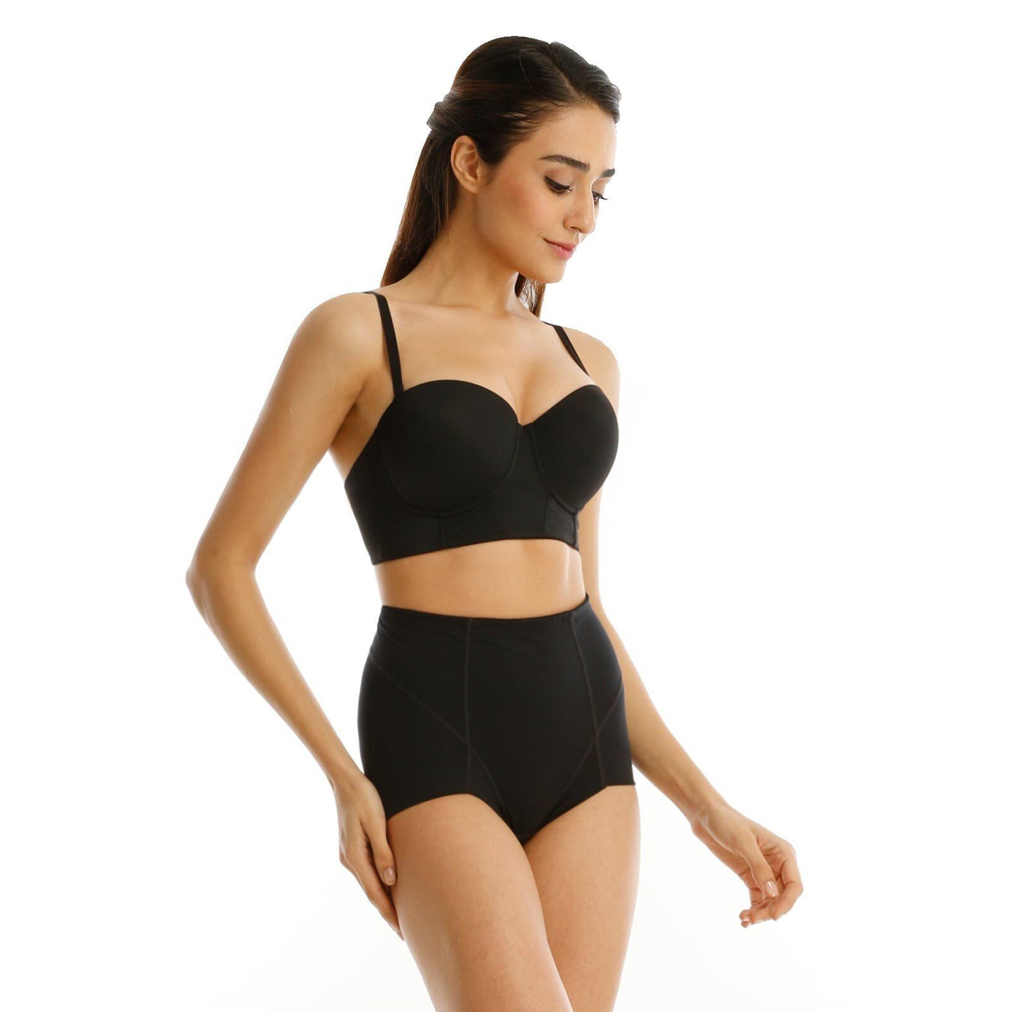 Soutien-gorge bustier court sans couture XIXILI OXB 1200